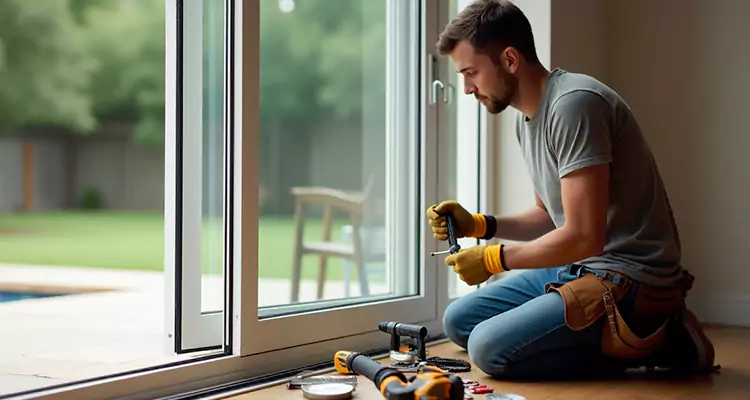 Squeaky Sliding Patio Doors in Newark, CA