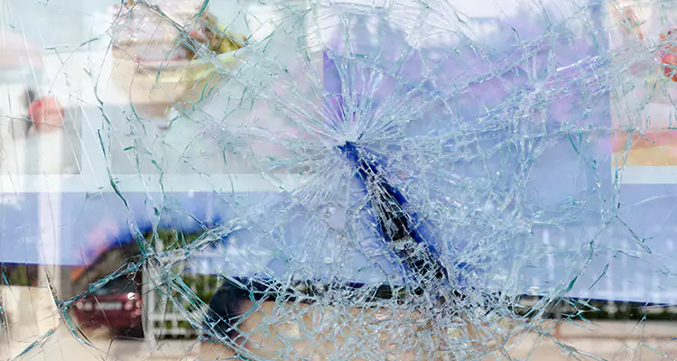 Cracked Glass Balcony Door Repair in Newark, CA