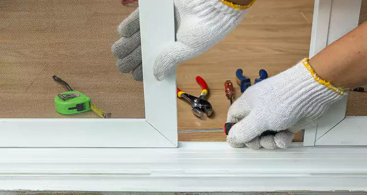 Sliding Glass Door Off Rails Repair in Newark, CA
