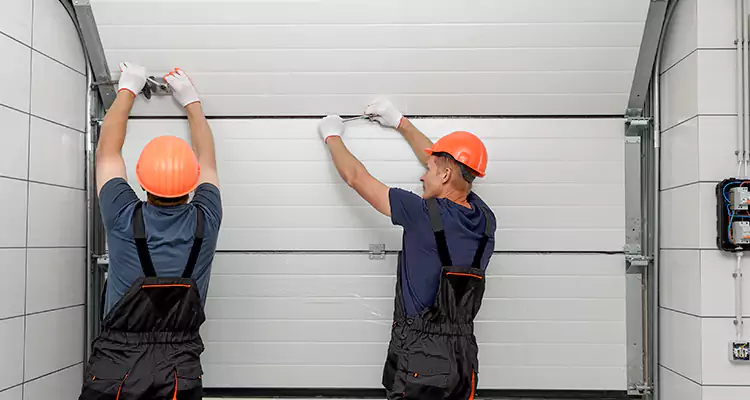 Garage Door Bottom Panel Repair in Newark, CA
