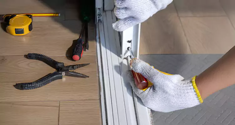 Closet Sliding Door Track Repair in Newark, CA