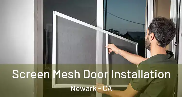  Screen Mesh Door Installation Newark - CA